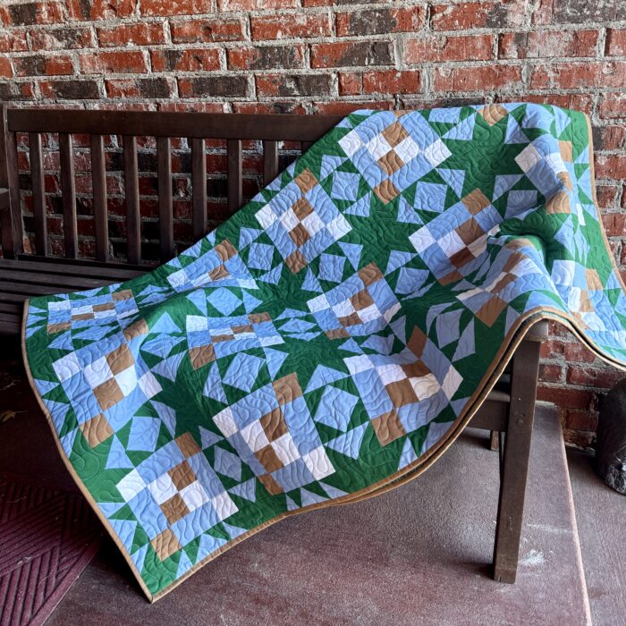 Osage Hills Quilt in Solid Colorway