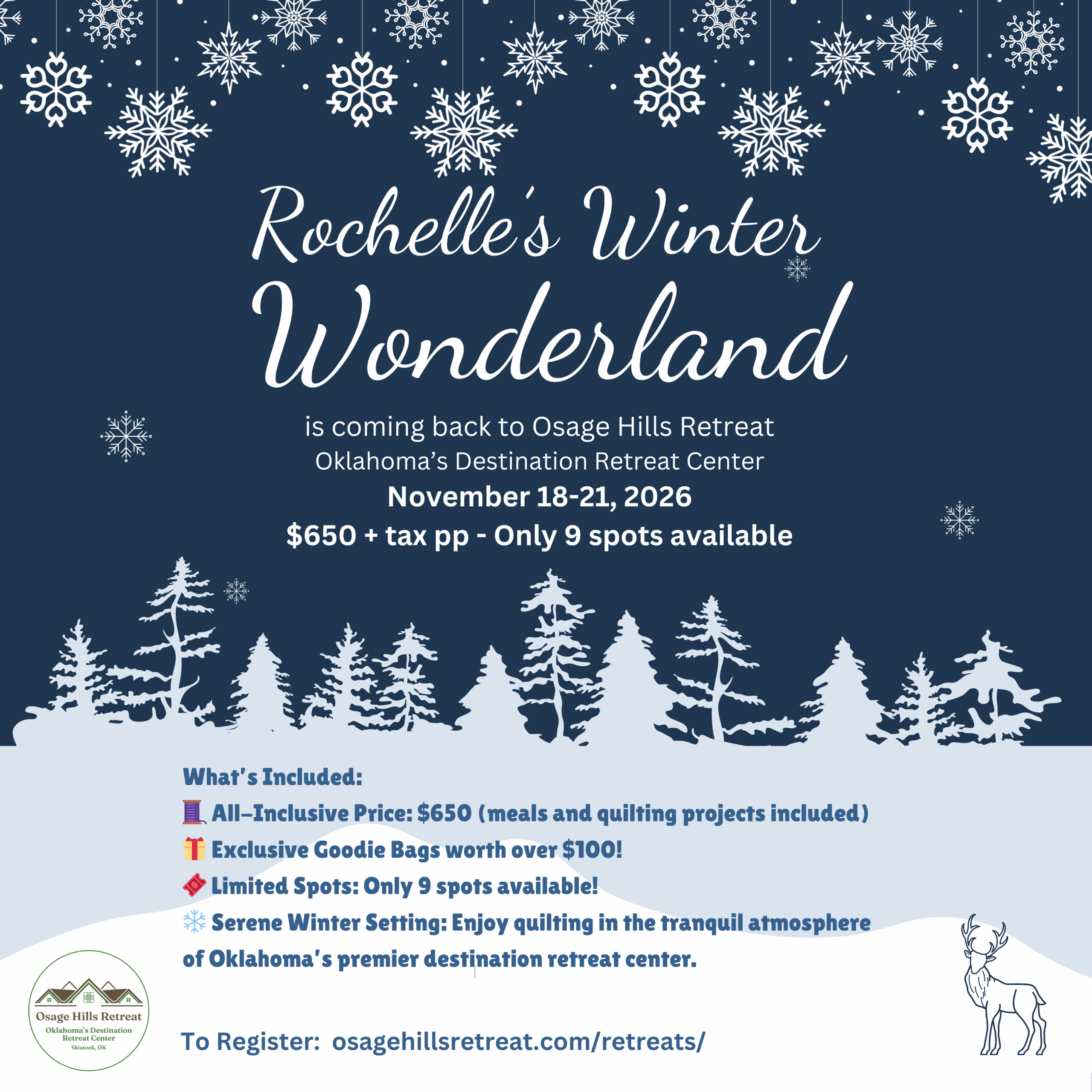 Rochelle's Winter Wonderland Nov 18 2026