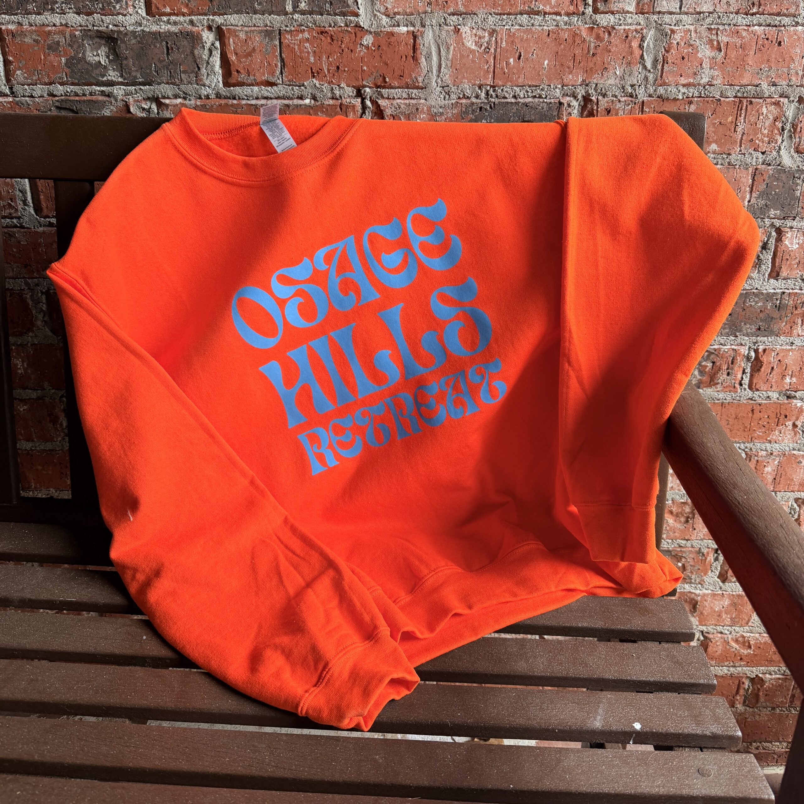 Osage Hills Retreat Sweatshirt - Orange